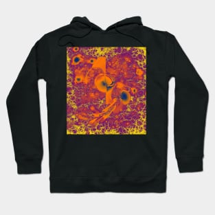 Random growth in a vibrant world Hoodie